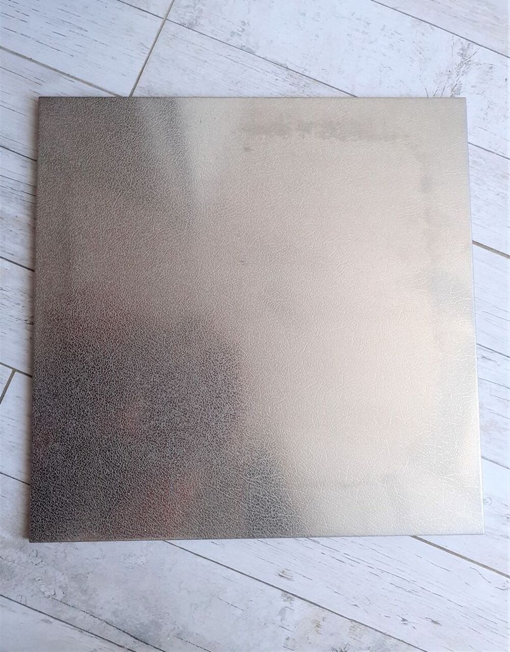 Plaque inox carr&eacute;e 45 x 45 cm Bricolage