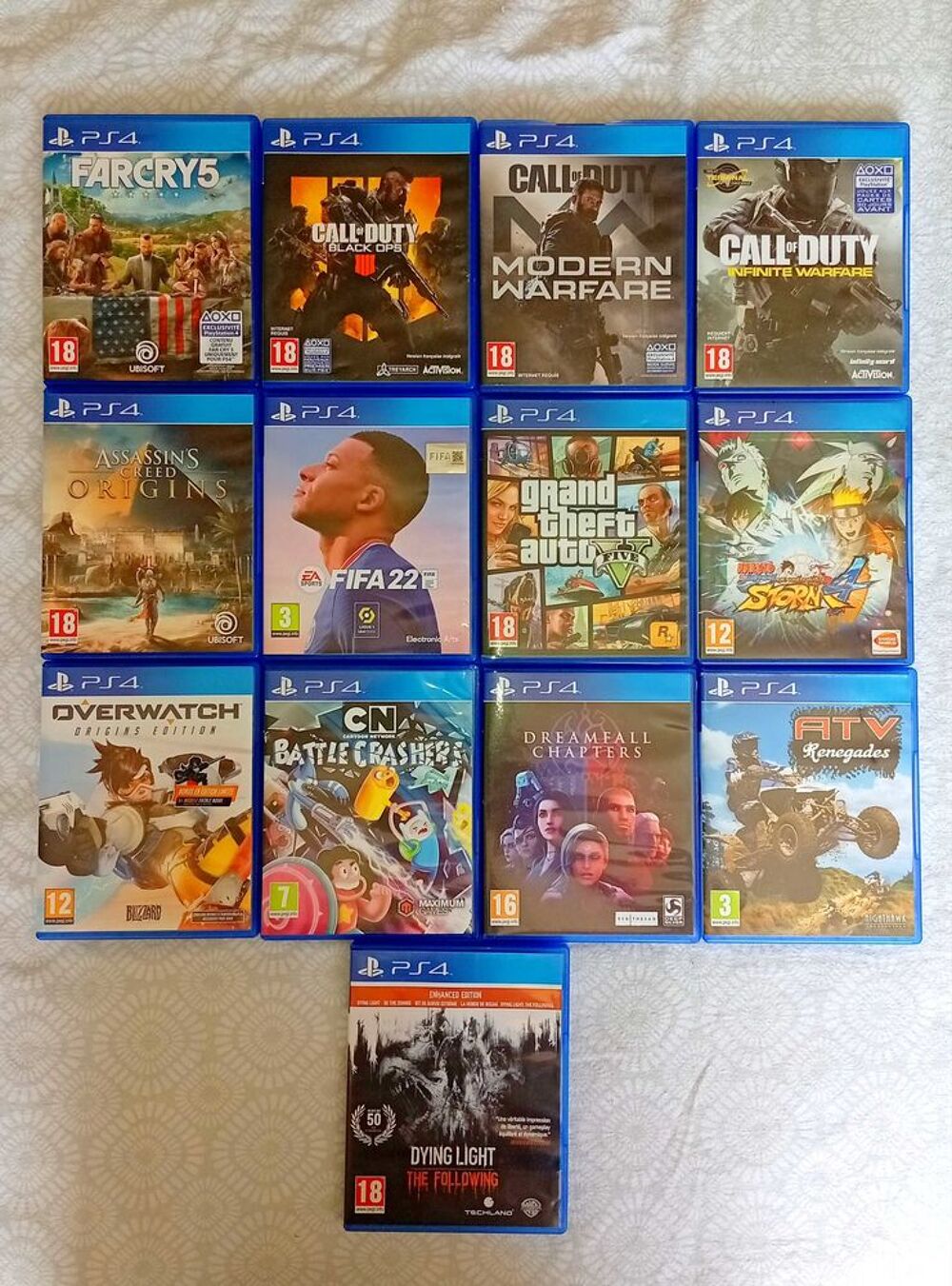 DIVERS Jeux PS4 Comme NEUF Consoles et jeux vidéos