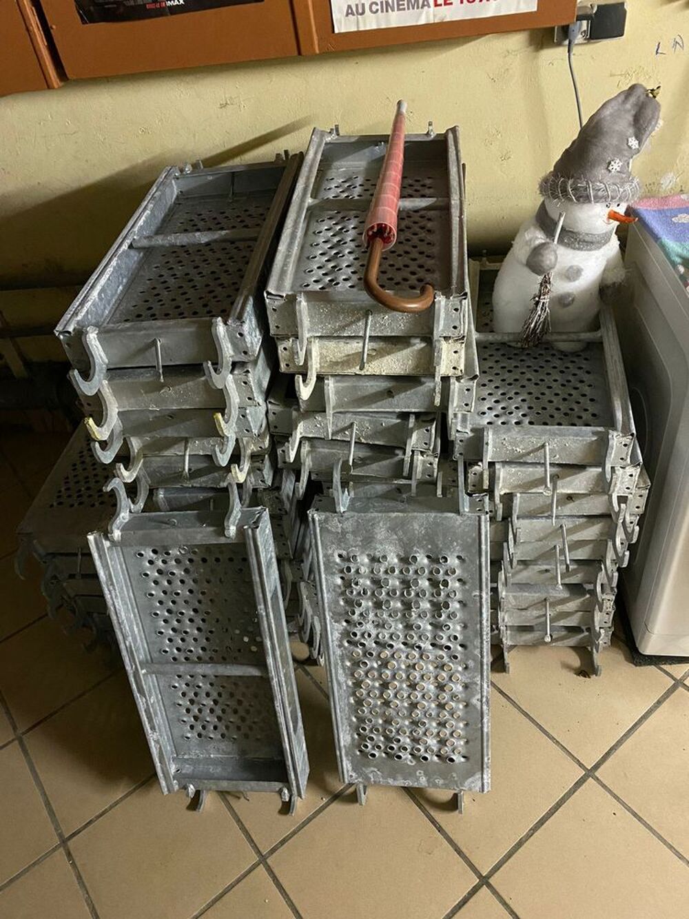 Echafaudages 10 petit plateau 1M Bricolage