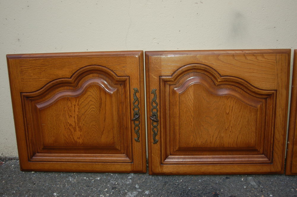 4 portes de meuble en ch&ecirc;ne Bricolage