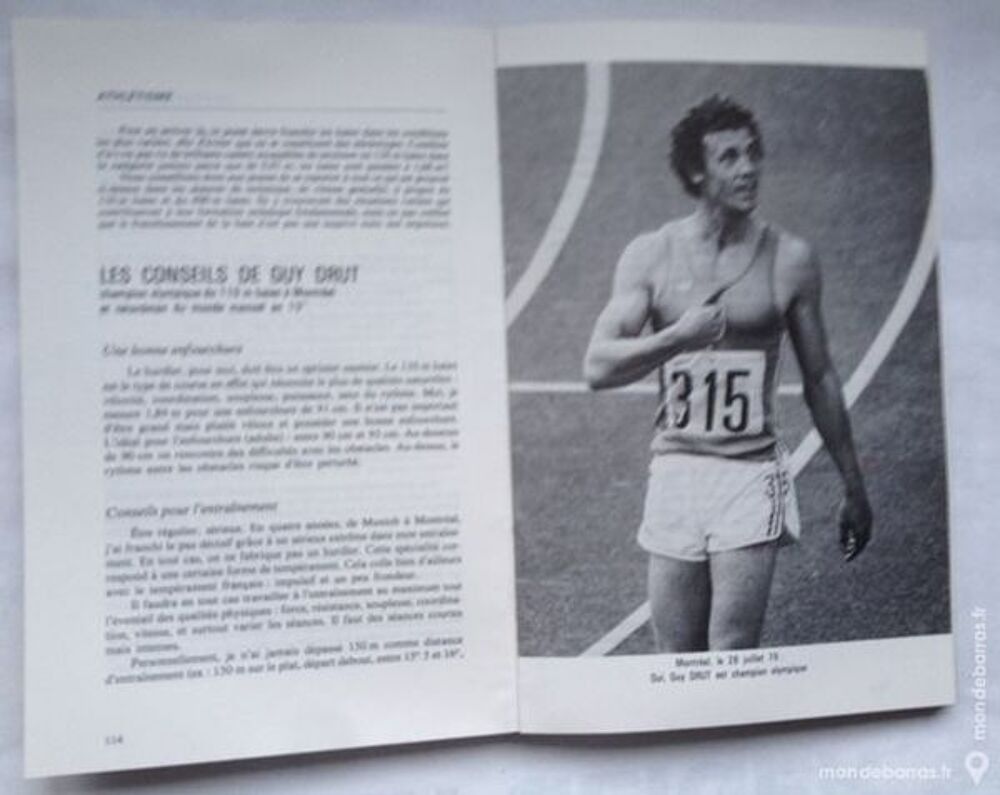 Athl&eacute;tisme tome 1 les courses Livres et BD