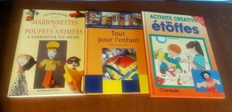 Lot de 3 livres enfants bricolage (1.50 pce)
4 Mirecourt (88)