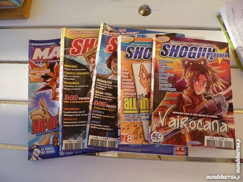 LOT magazineS manga hits shogun japon anime TV bd cin 5 Fves (57)