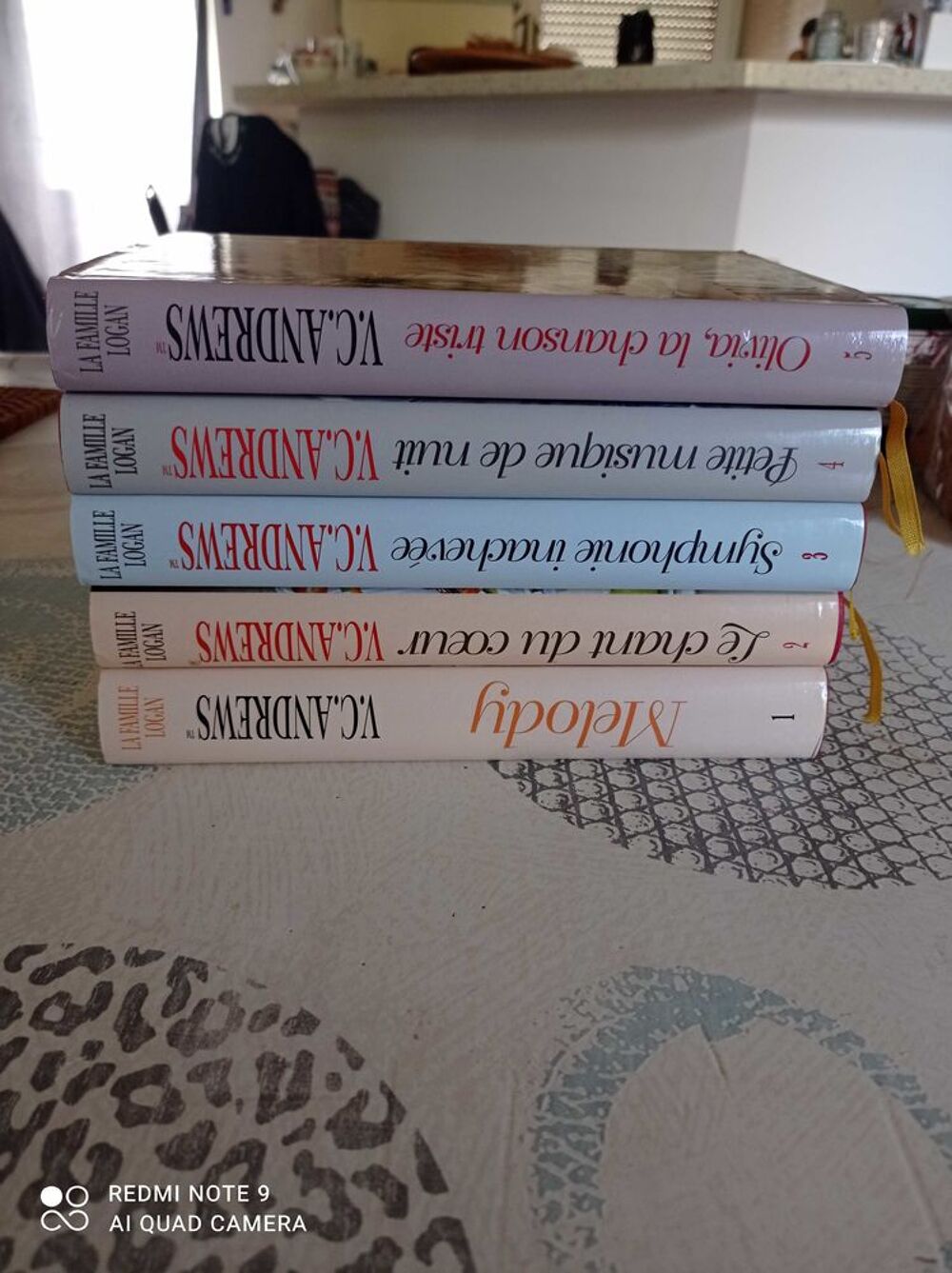 Romans La Famille Logan Tomes 1 &agrave; 5 Livres et BD