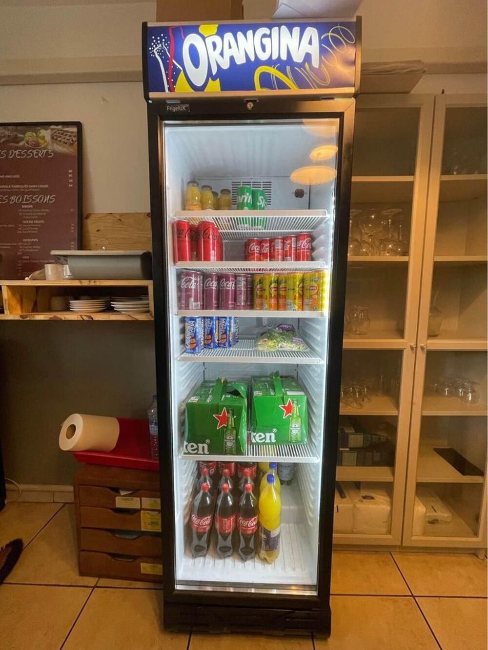 Frigo Vitrine Orangina Electroménager