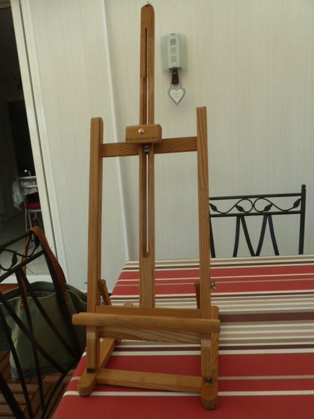 LOT DE 3 CHEVALETS PEINTURE Décoration