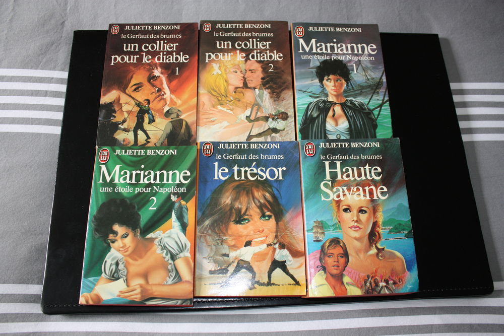 6 LIVRES JULIETTE BENZONI - Collection J'AI LU - Livres et BD