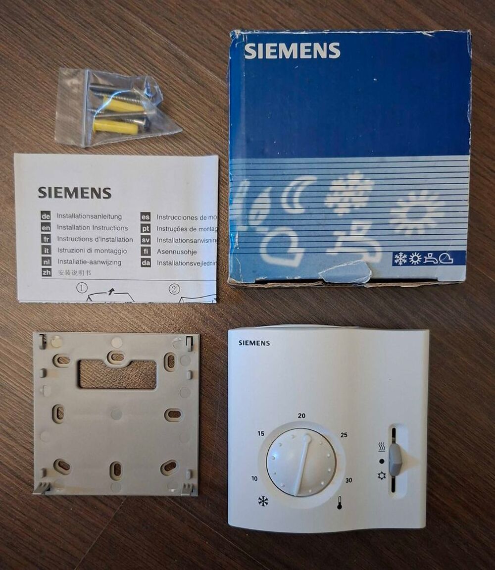 Thermostat+SIEMENS Bricolage