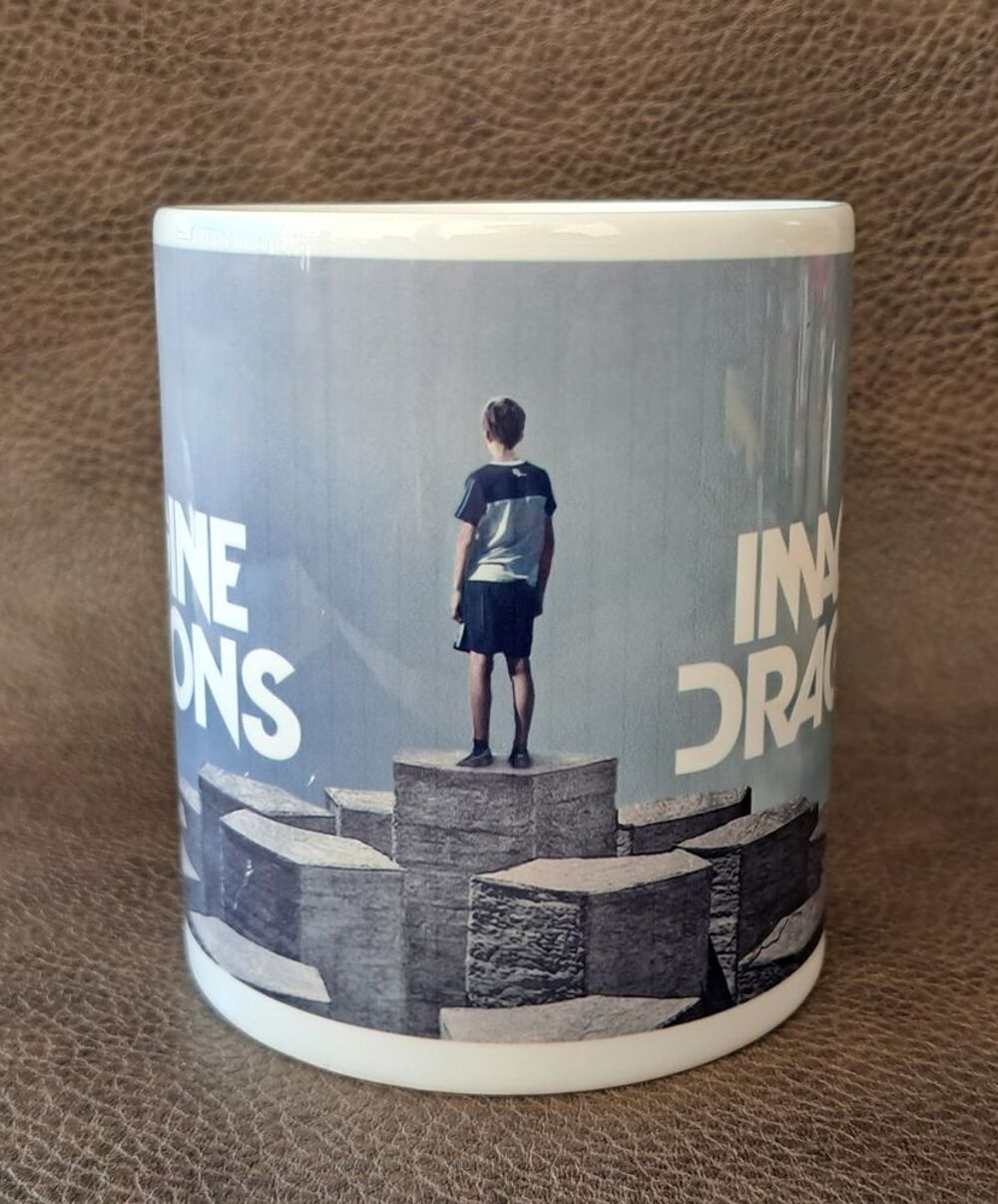 tasse mug en c&eacute;ramique groupe imagine dragons 
&eacute;tat neuf 
