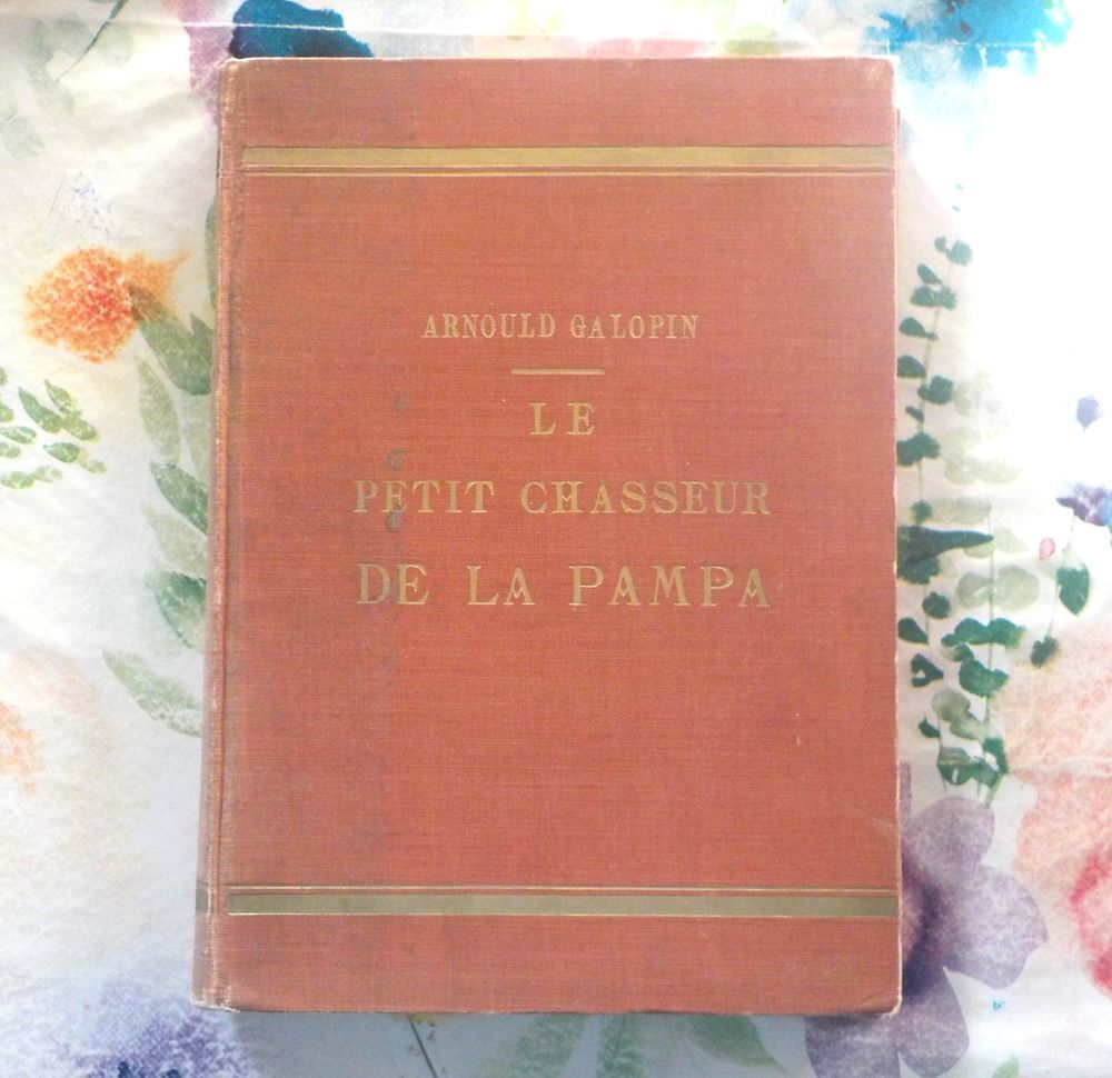 LE PETIT CHASSEUR DE LA PAMPA de Arnold GALOPIN 1 &agrave; 50 1925 Livres et BD