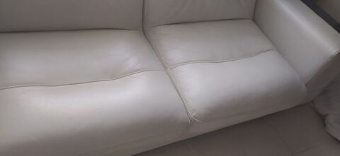 canap en cuir blanc 720 Jonchery-sur-Vesle (51)