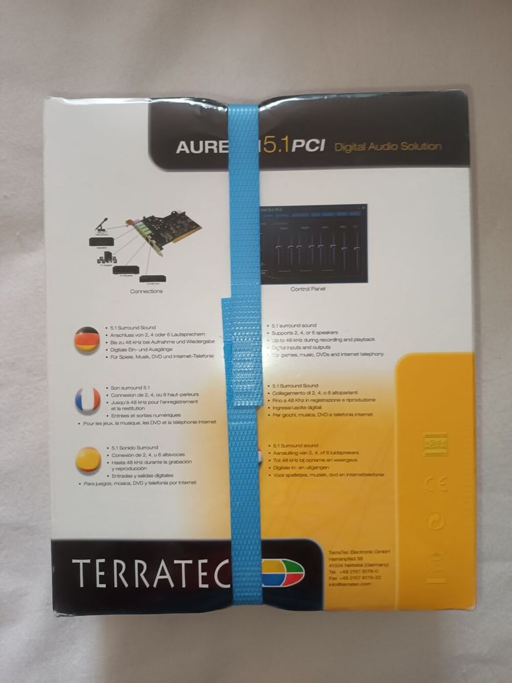 Carte son AUREON 5.1 PCI Matériel informatique