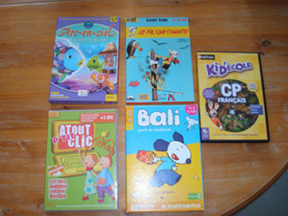 Jeux DVD-PC-MAC-pour-enfants Consoles et jeux vidos