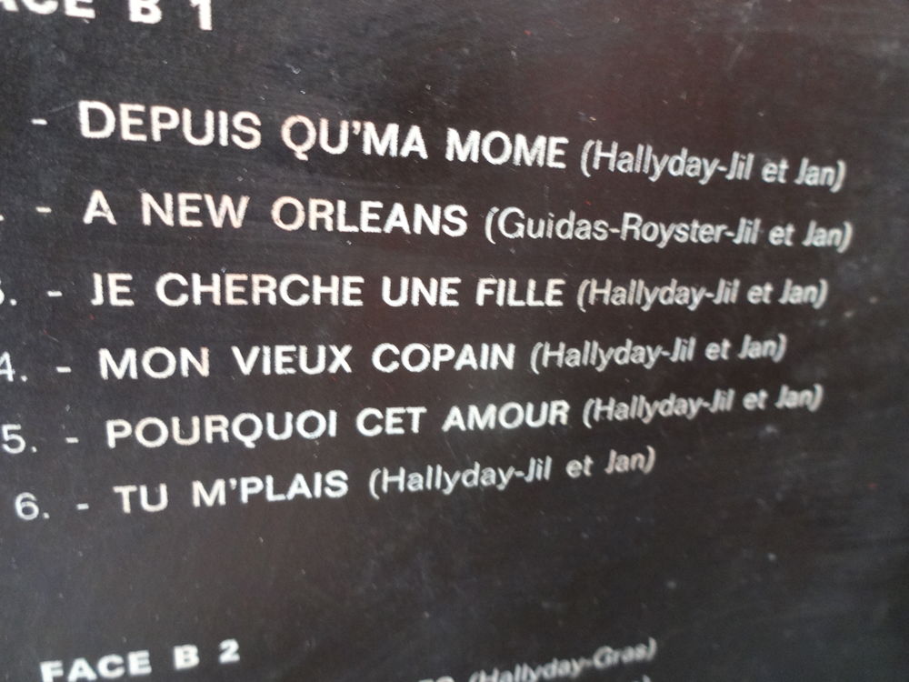 Johnny Hallyday 2 vinyle 33 tours tel : 0627473514 CD et vinyles