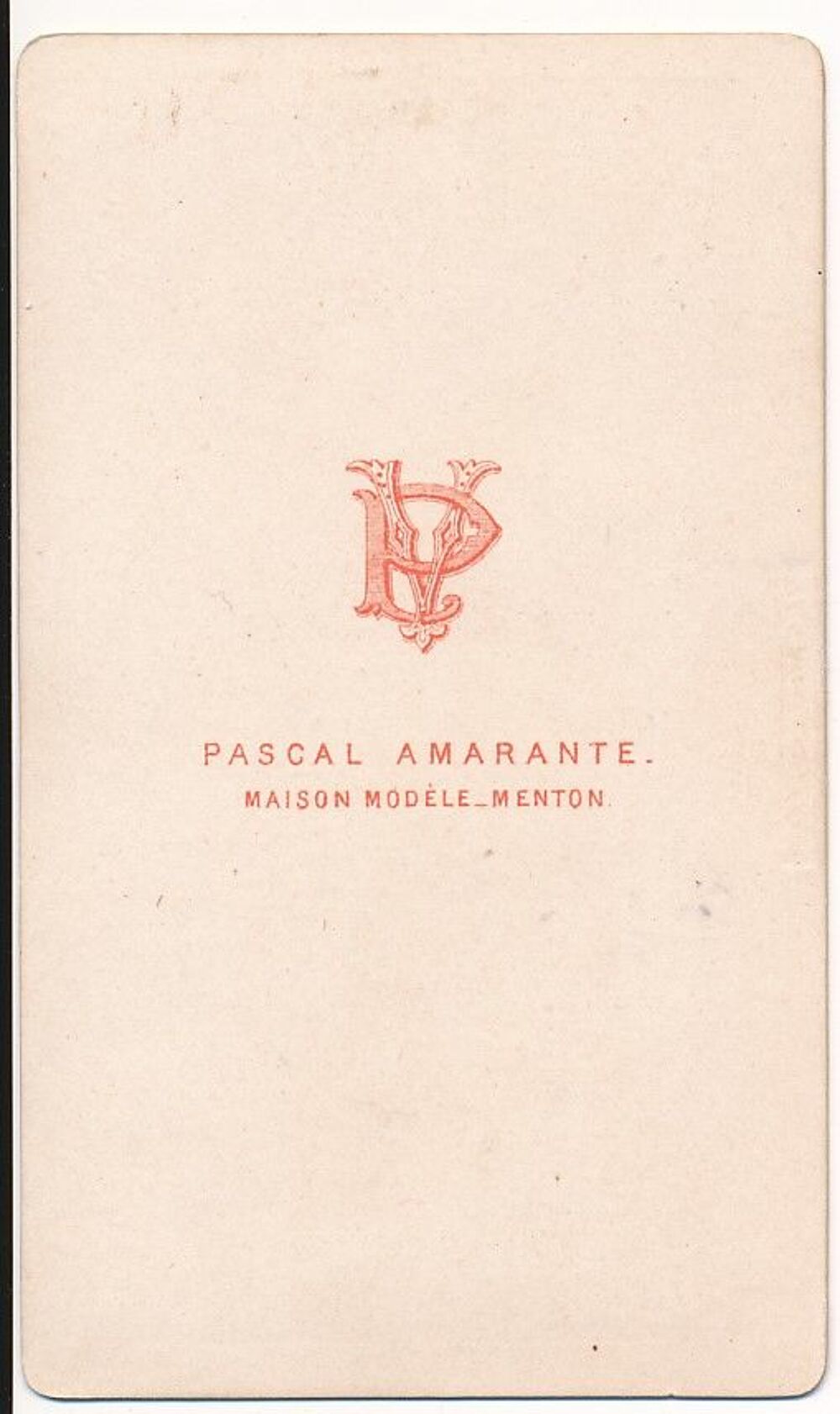 Menton. Le Quai. Photographie Pascal Amarante &agrave; Menton 1880 