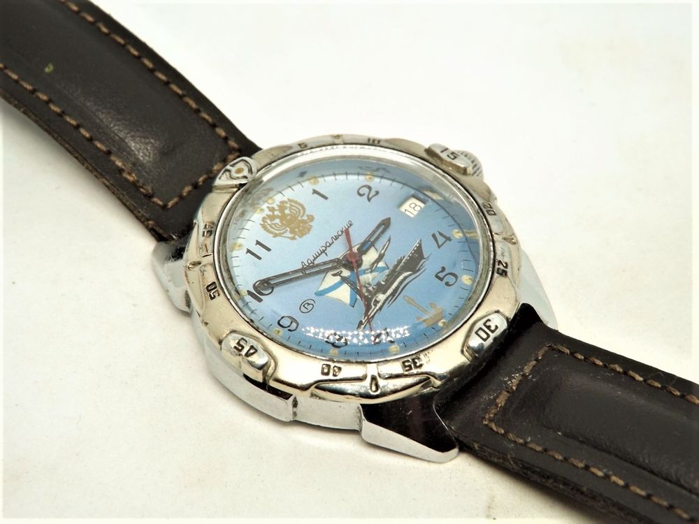 Montre marine russe Vostok Komandirskie Admiralskie Bijoux et montres
