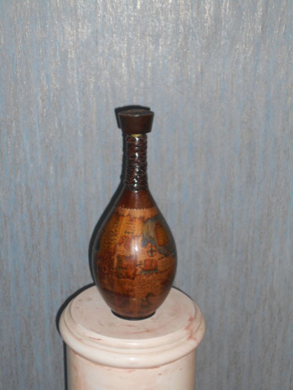 BOUTEILLE d&eacute;corative " mapemonde " Décoration
