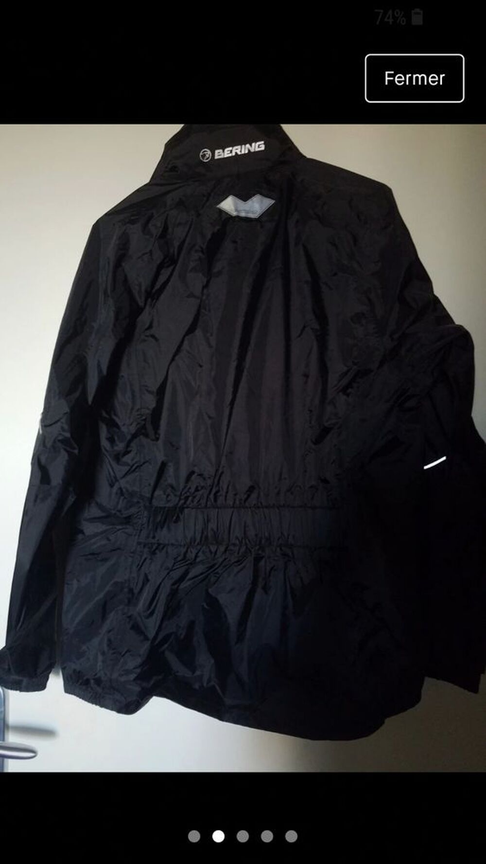 ensemble pluie moto Bering Vêtements