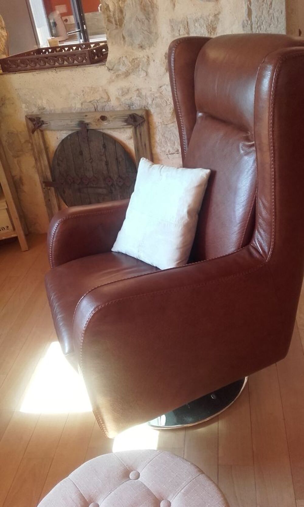 FAUTEUIL CUIR Meubles