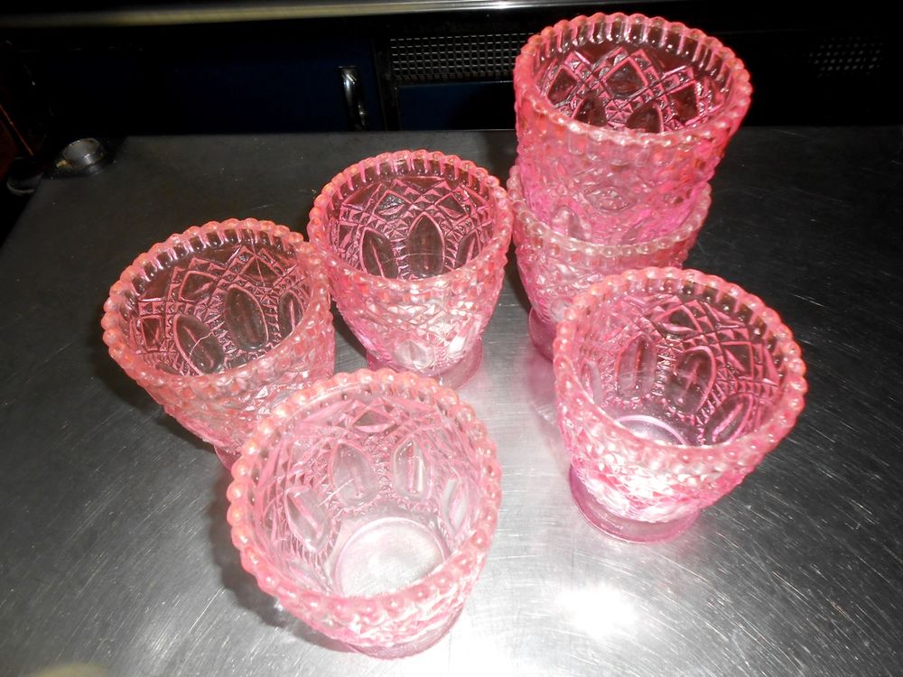 Verre rose Décoration