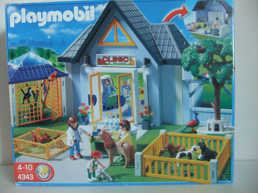 CLINIQUE VETERINAIRE 4343 - PLAYMOBIL Jeux / jouets