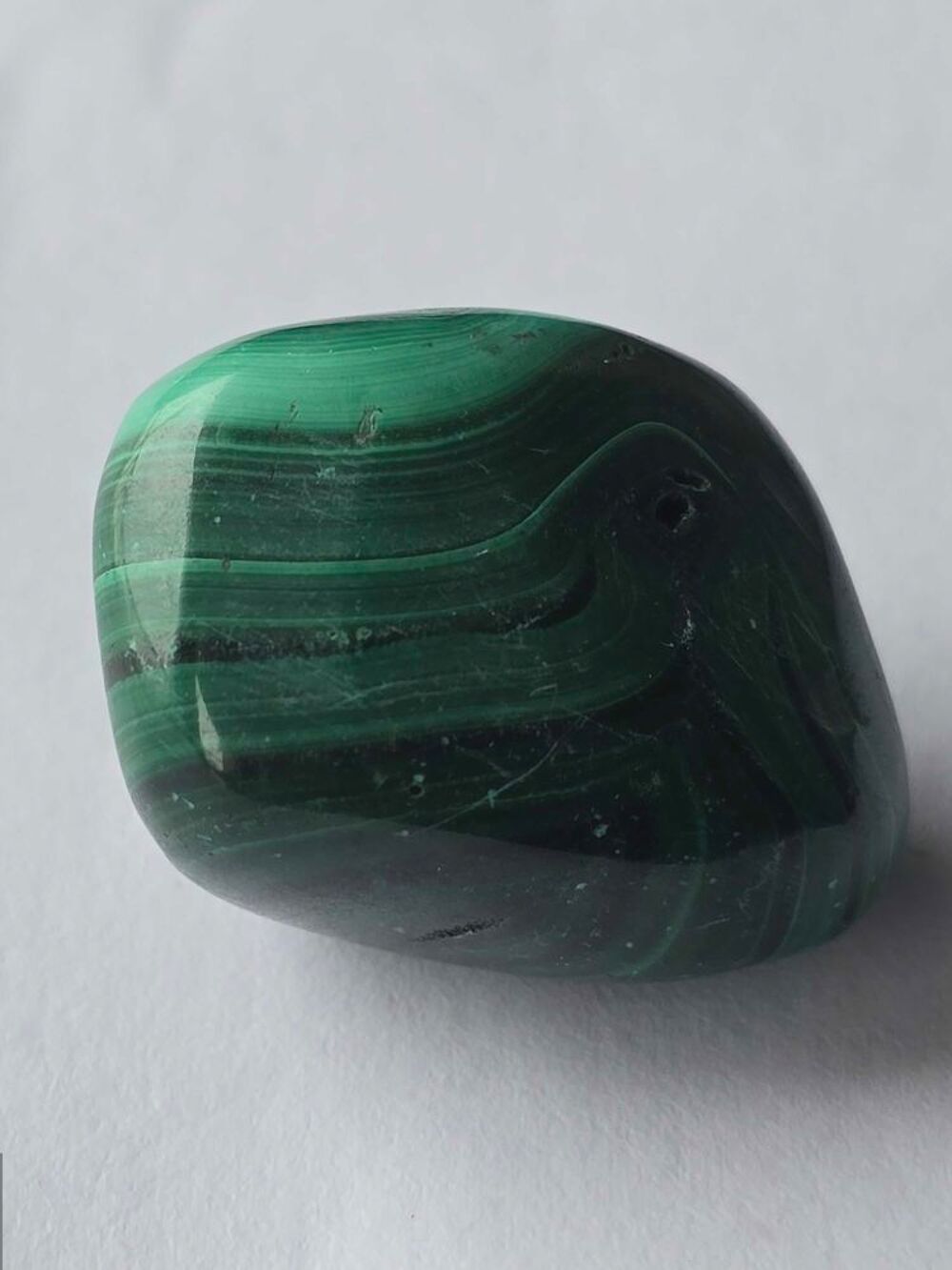Pierre Roul&eacute;e Malachite du Katanga-Min&eacute;ral 12g 