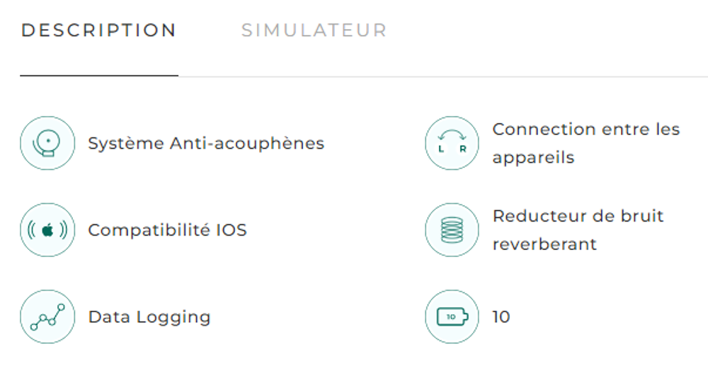 Appareils auditifs Ou&iuml;zen oreilles droite et gauche neufs Matériel informatique