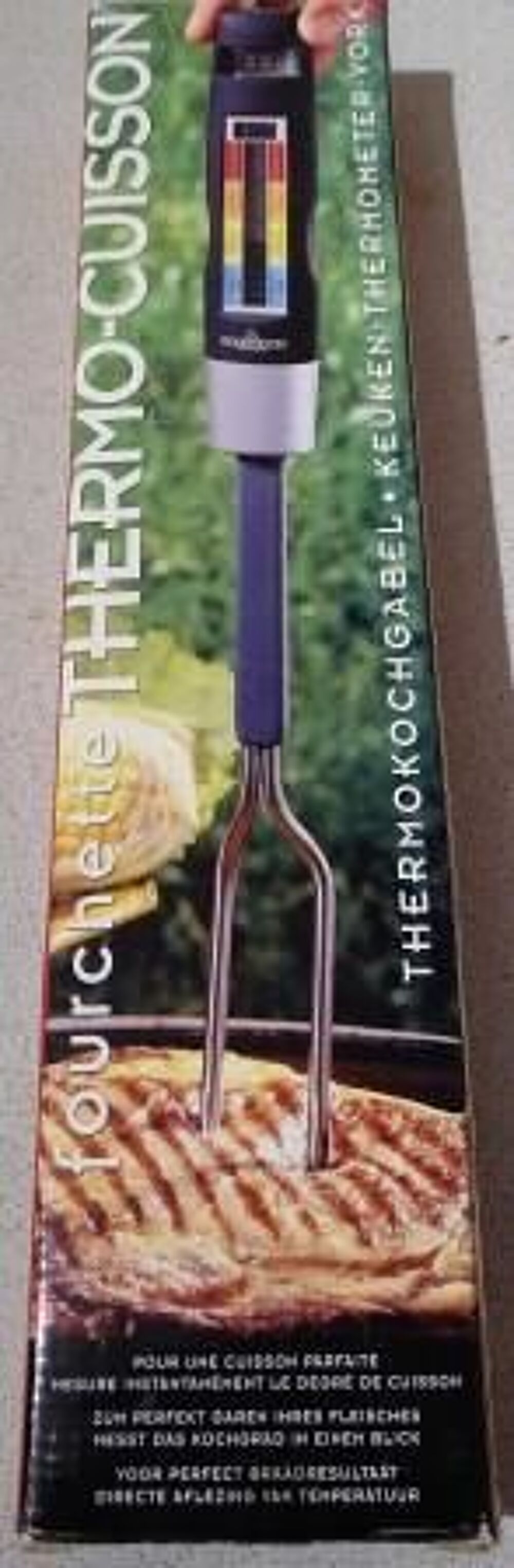 Fourchette Thermom&egrave;tre de cuisson Electroménager