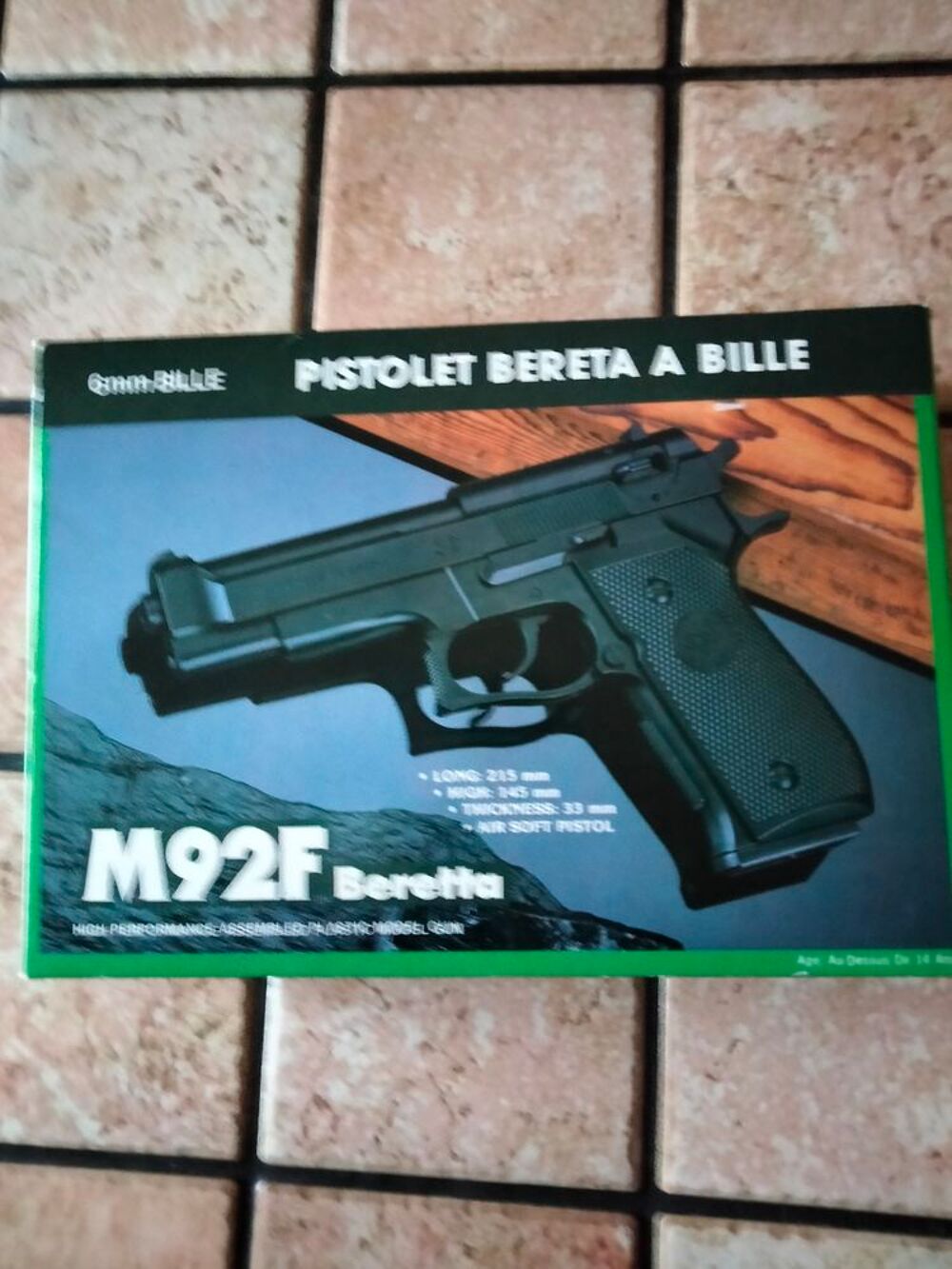 PISTOLET A BILLES Jeux / jouets