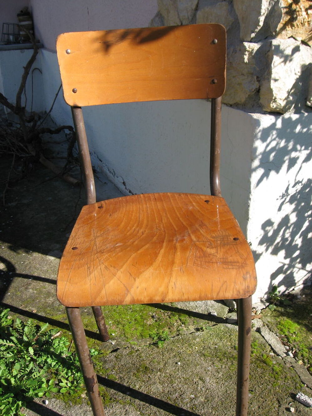 25 chaises d'&eacute;cole Jardin