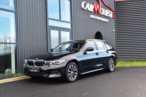 BMW S&eacute;rie 3 Touring 318d 150 ch BVA8 Lounge 2021 occasion Pontivy 56300