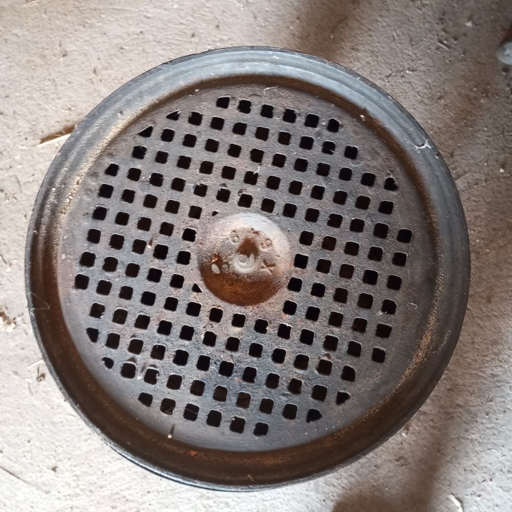 Poele en fonte vintage Décoration