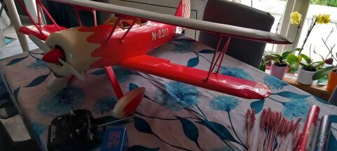 Avion rc biplan stermann thermique 150 Florange (57)