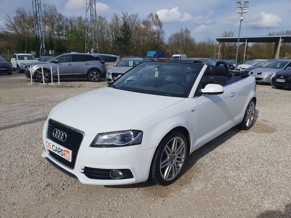 A3 Cabriolet 1.6 TDI 105 DPF S Line 2010 occasion 28000 Chartres