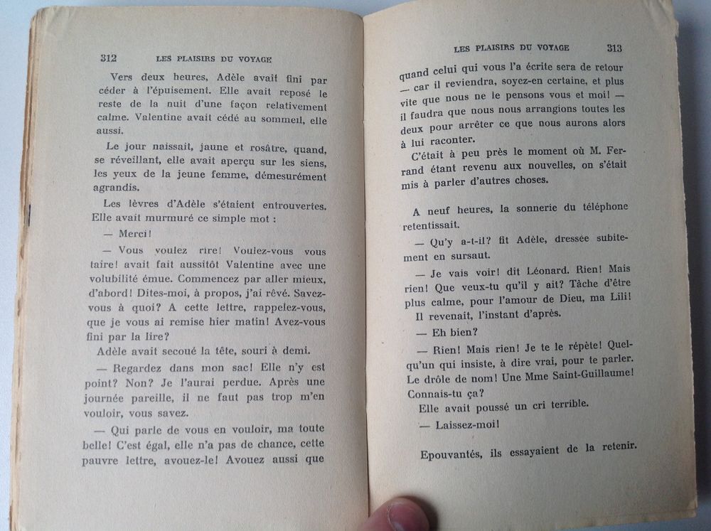 LES PLAISIRS DU VOYAGE de P.BENOIT 1&egrave;re &Eacute;DITION 1950 Envoi P Livres et BD