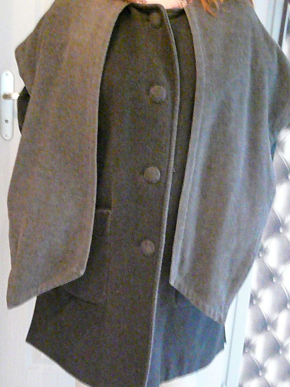 Manteau gris T38 Vêtements
