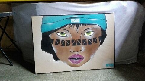 Tableau Street Art / Blue Asie 130 Chang (53)
