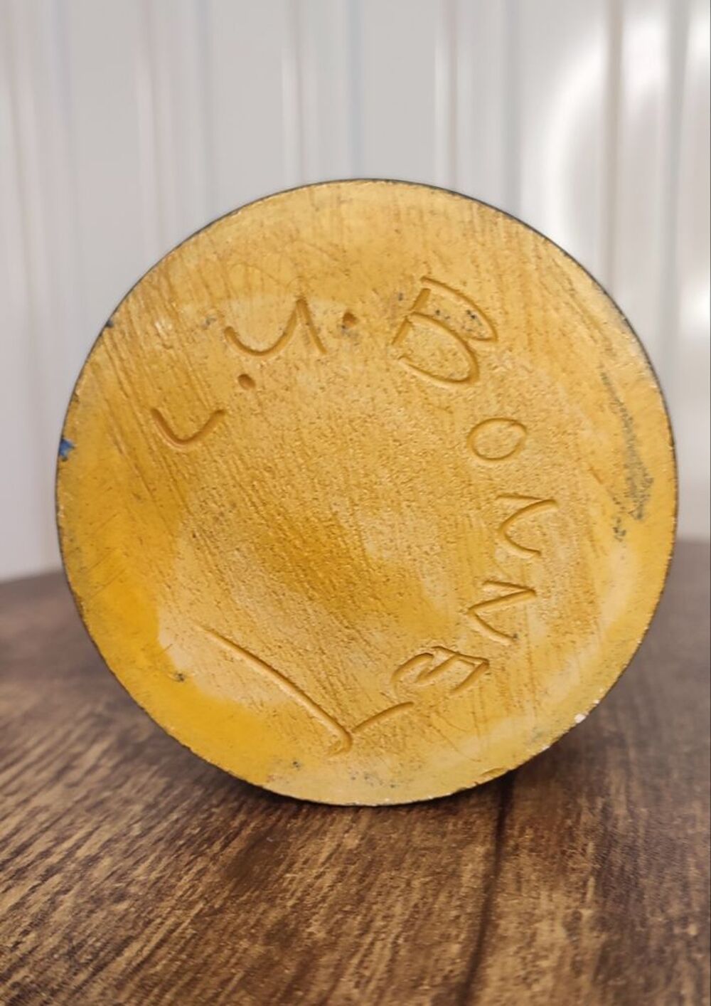 Petit Vase rouleau c&eacute;ramique de Louis Yves Bonnet 