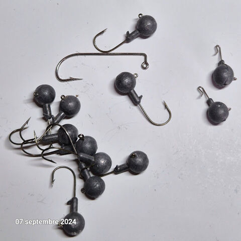 lot de 12 plombs pour leurres souples neufs (poids 10, 10 Saumur (49)