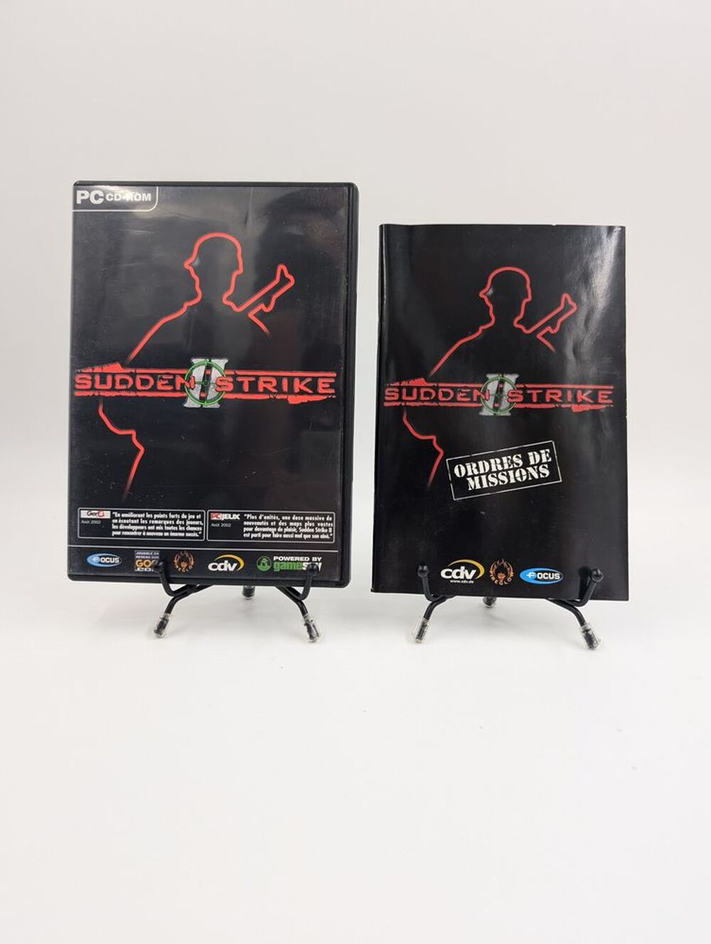 Jeu PC Sudden Strike II (2) en boite, complet Consoles et jeux vidéos