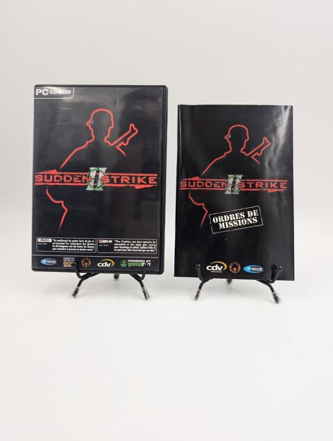 Jeu PC Sudden Strike II (2) en boite, complet 3 Vulbens (74)