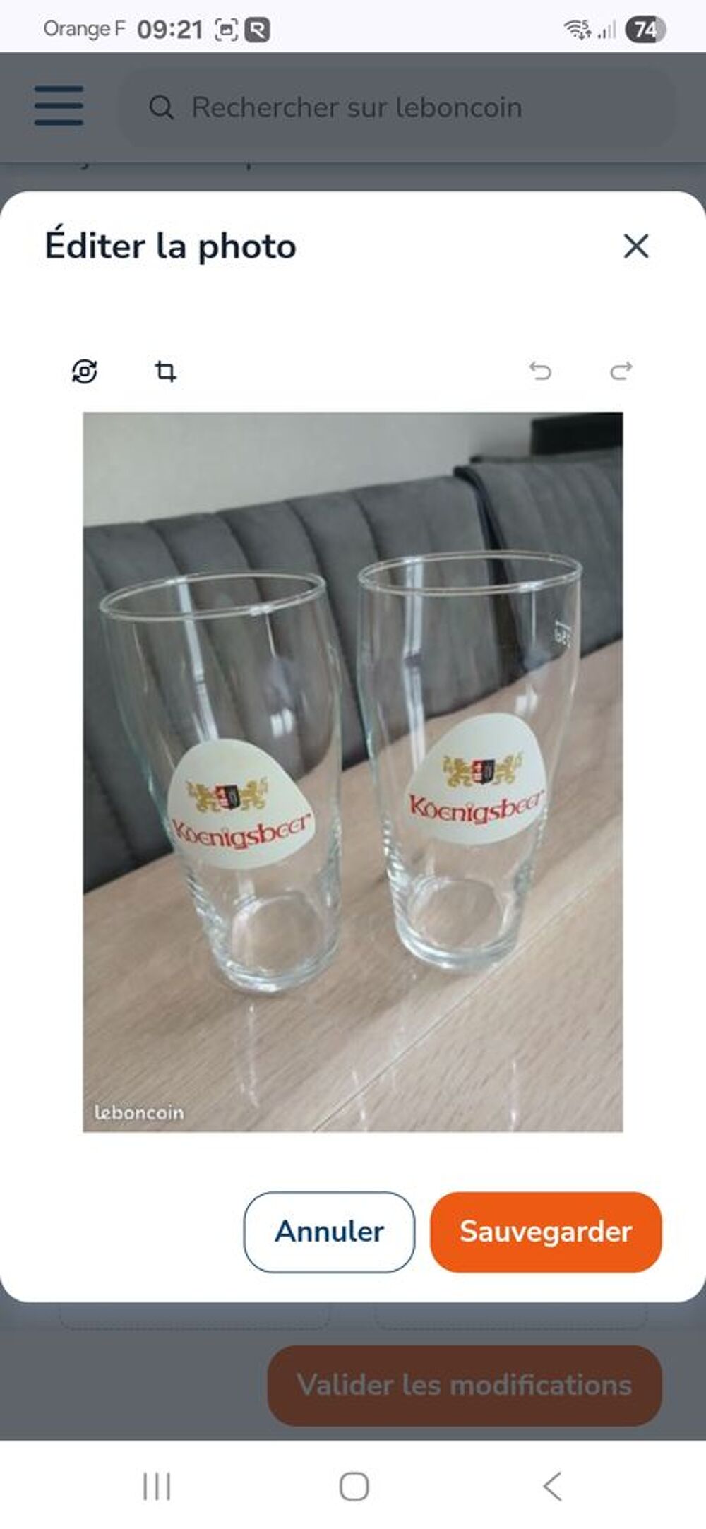 Verres &agrave; biere Décoration