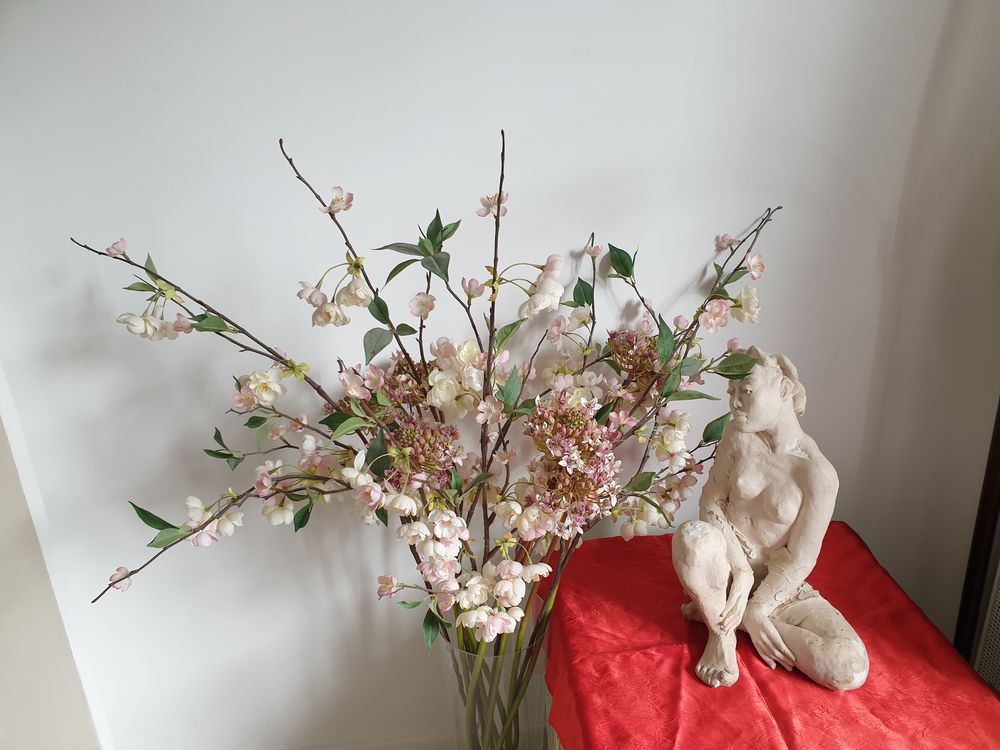 Bouquets de fleurs en tissu Décoration