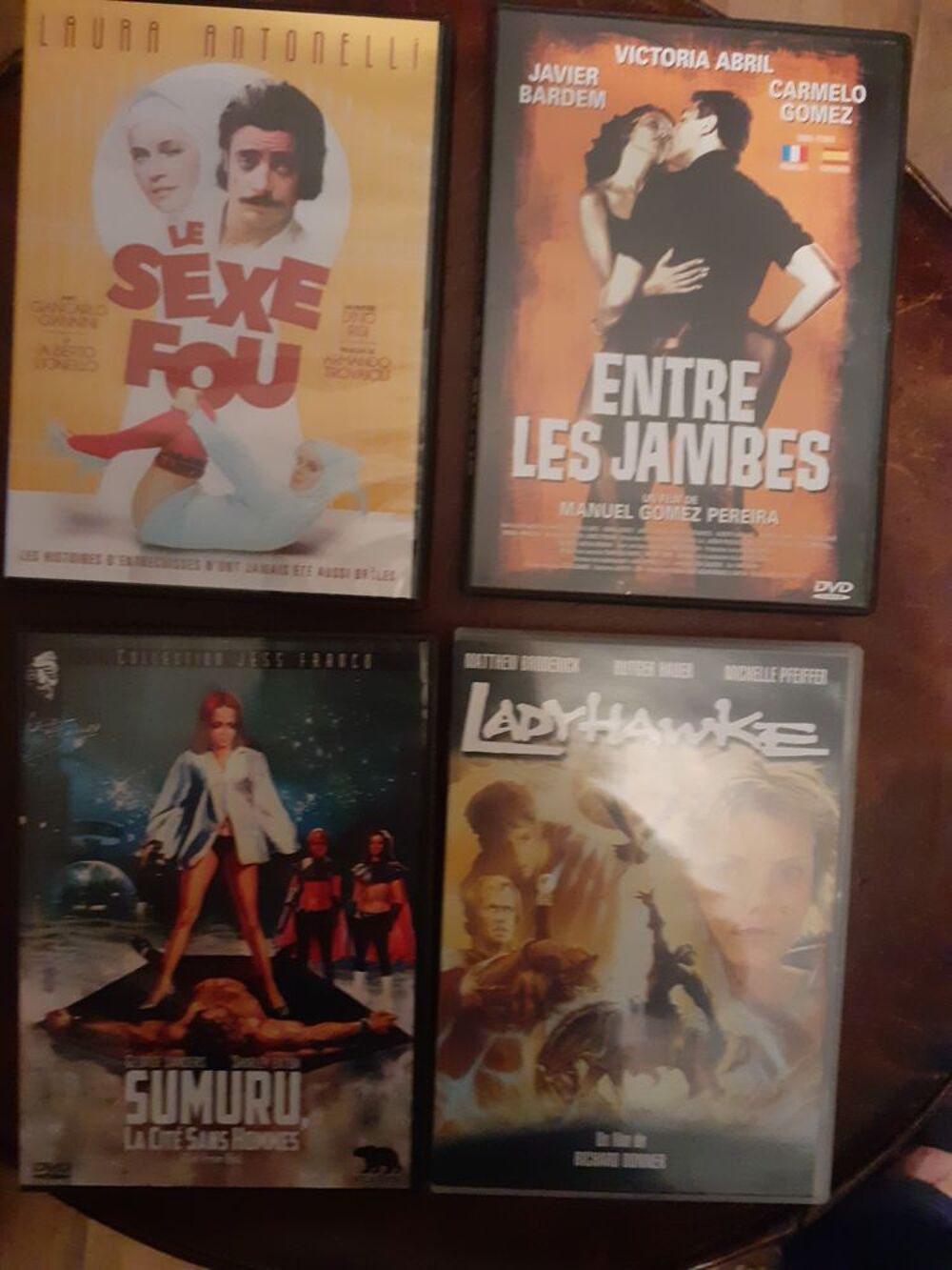 plusieurs DVD &eacute;rotique.. DVD et blu-ray