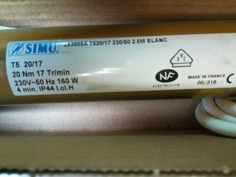 MOTEURS NEUFS DE VOLETS ROULANTS 0 Marly (59)