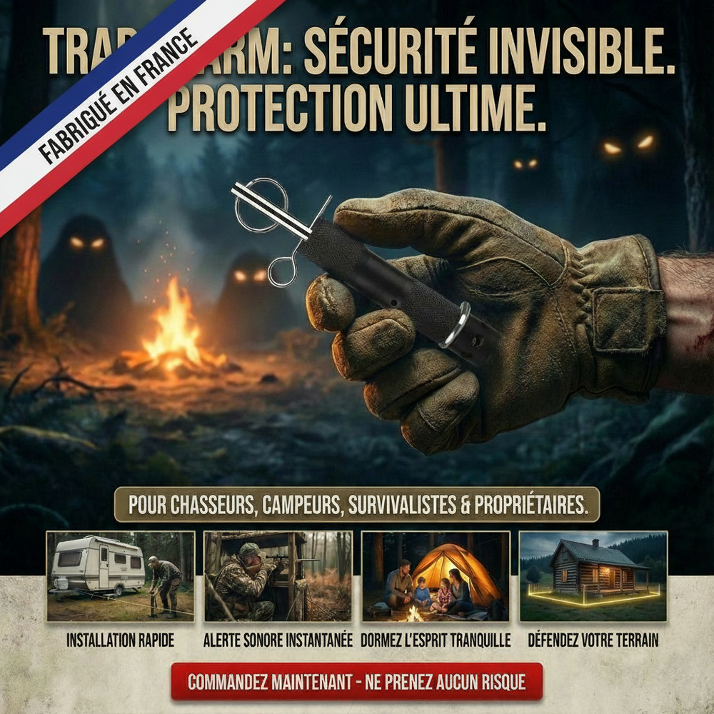 4 alarmes p&eacute;rim&eacute;trique CAMP SAFE - S&eacute;curit&eacute; bivouac, camping Sports