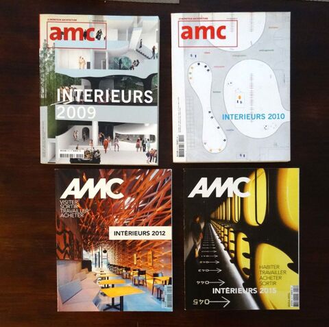 AMC spcial intrieurs, revue, lot de 4, TBE 25 Paris 4 (75)