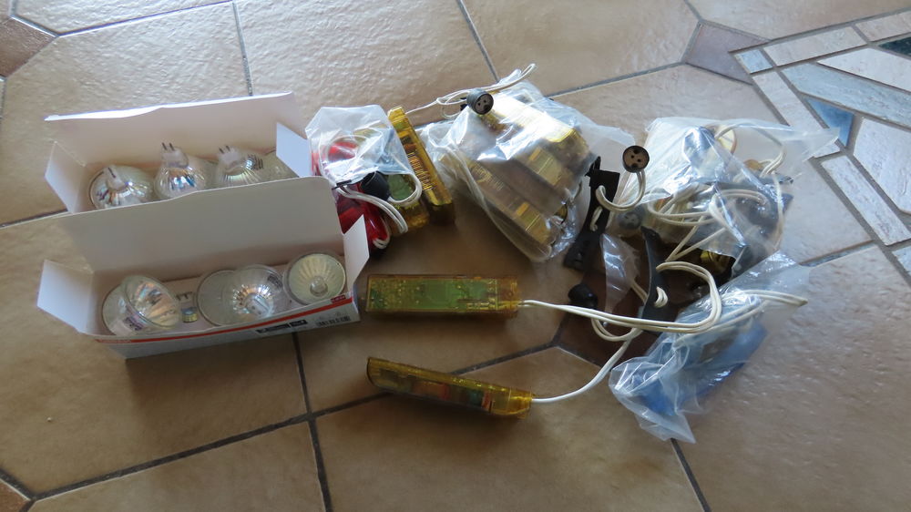 Lots lampes +Transfo Bricolage