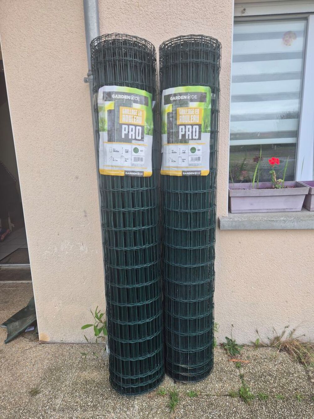 grillage soud&eacute; Jardin