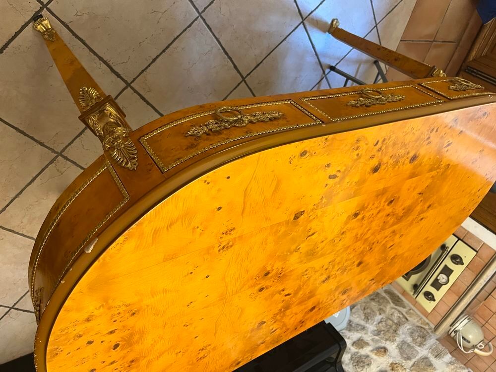 un bureau en bois, fabrication, italienne, style empire un bureau en bois, fabrication italienne, style empire Meubles
